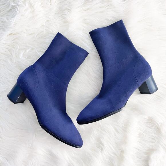 Via Spiga Verena Stretch Knit Sock Booties - Picture 2 of 10